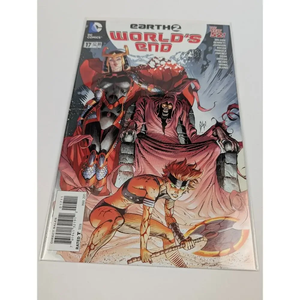 Earth 2 Comic Lot of 12 Issues Spanning #10-32 DC Comics + 2 Earth 2: Worlds End